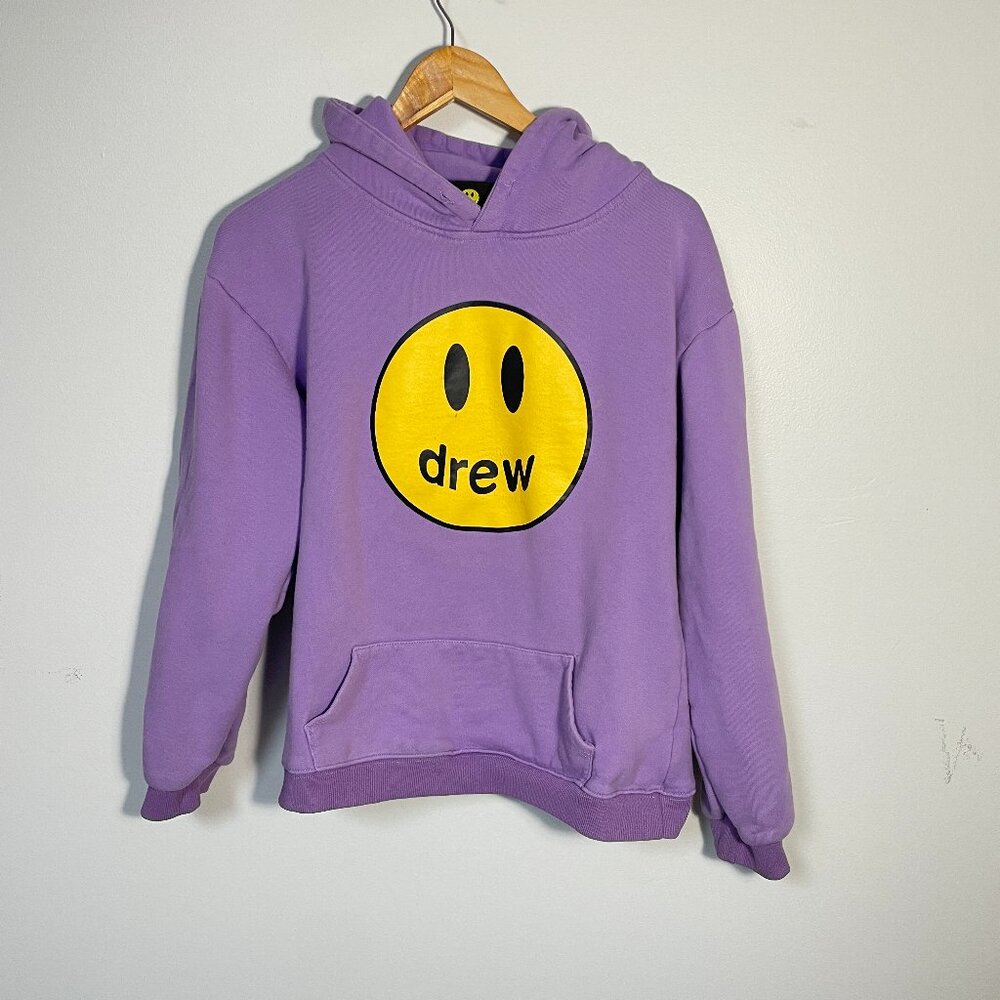 Drew House Lavender Mascot Hoodie Size Small